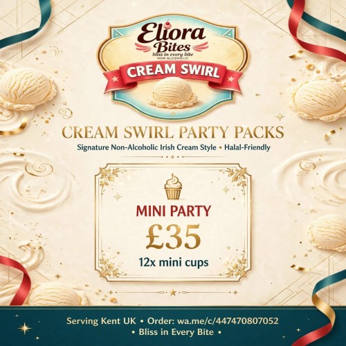 Cream Swirl Luxury Mini Party Pack 
